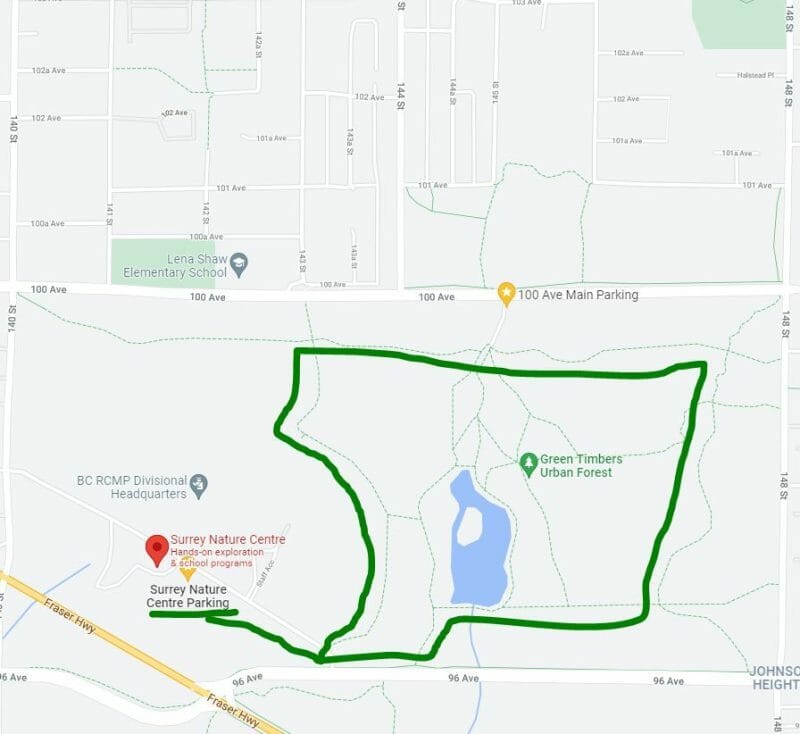 Big circle walk